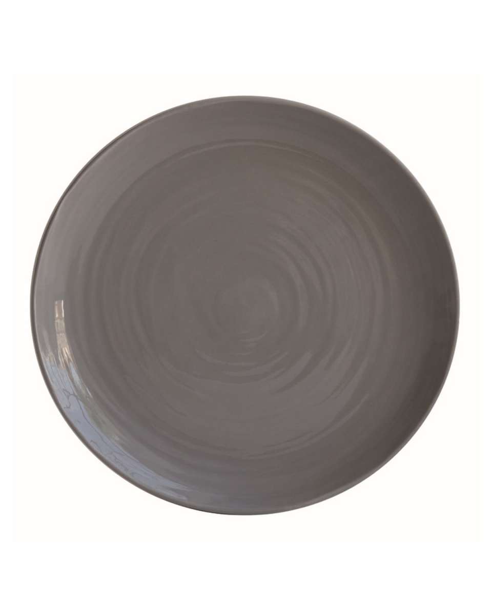 Origine Grey Dinner Plate, 10.6"